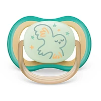 Ultra Air Pacifier Nighttime 0-6m Smiling Star/Owl 2-pack