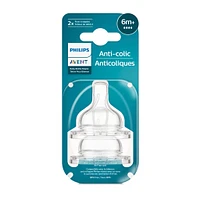Tétines Anticolique (2) Niveau 4 pour 6mois+