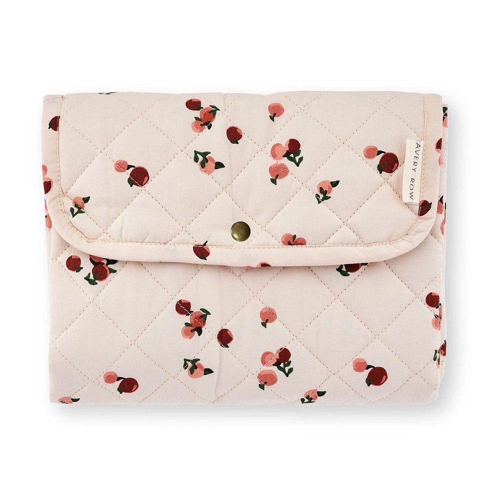 Travel Changing Mat - Peaches