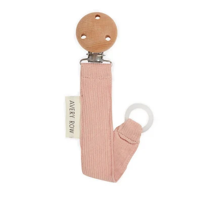 Pacifer Holder Corduroy- Pink 