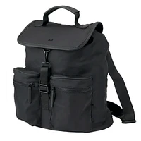 Sustainable Backpack Diaper Bag - Black