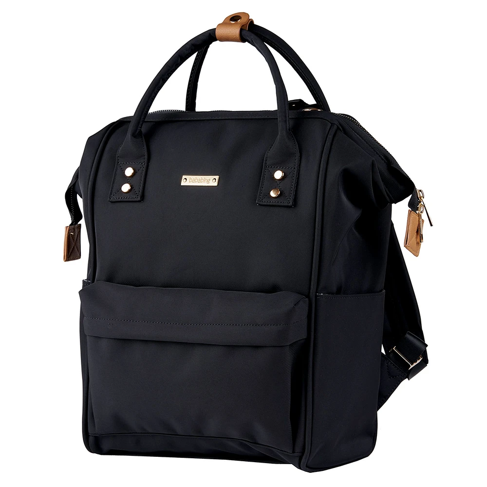Sac à Couches à Dos Mani - Noir