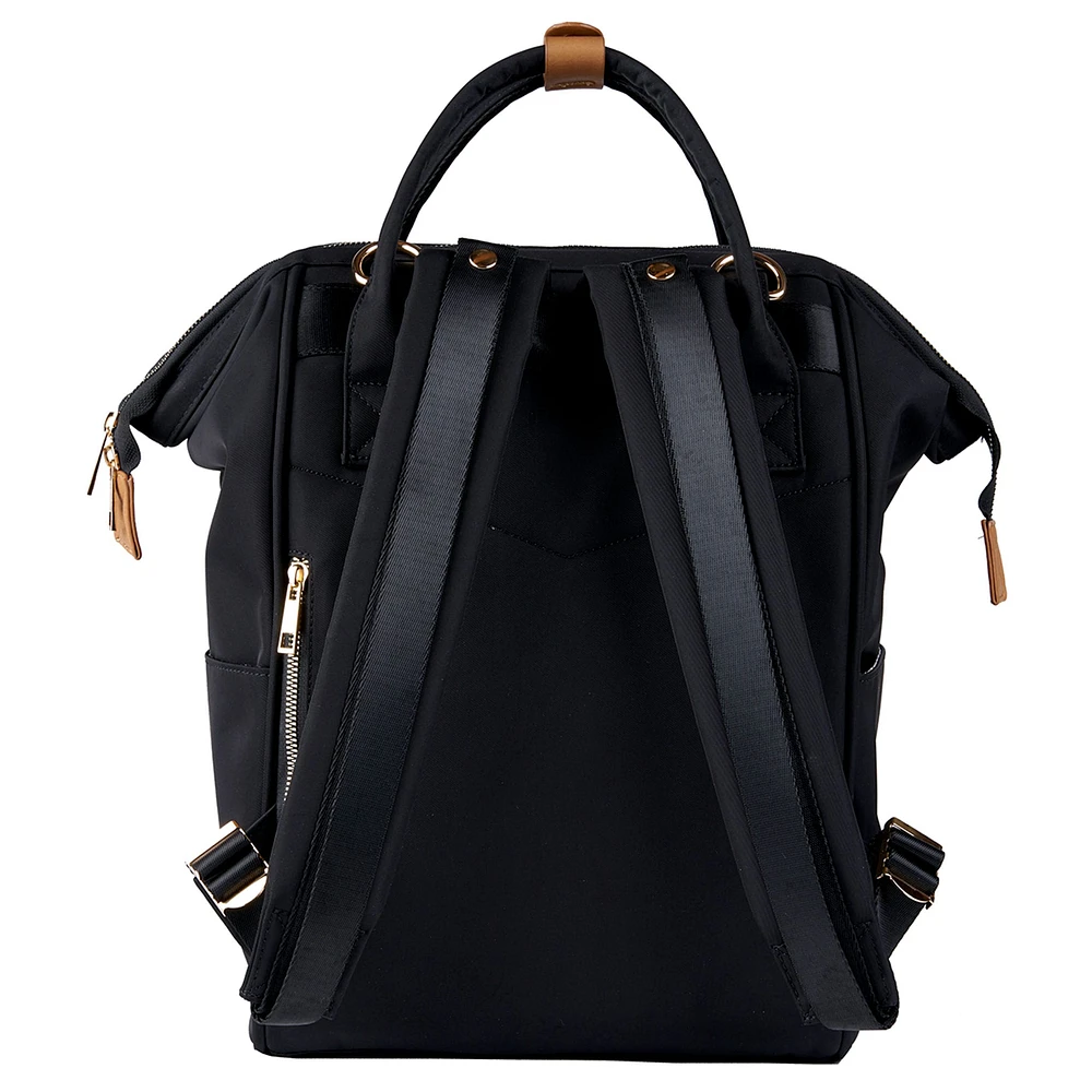 Sac à Couches à Dos Mani - Noir