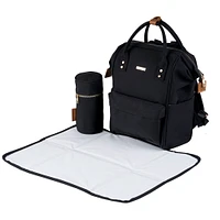 Sac à Couches à Dos Mani - Noir