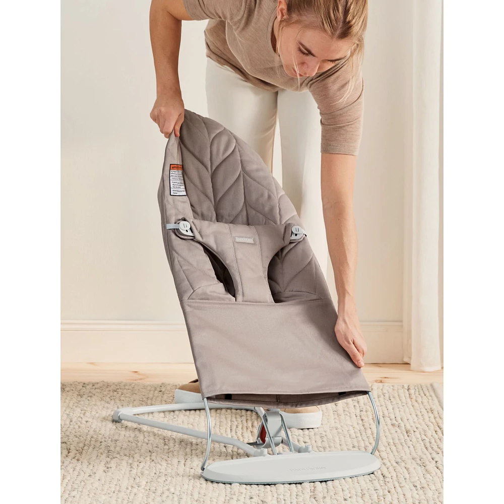 Bouncer Bliss Woven - Sand Gray