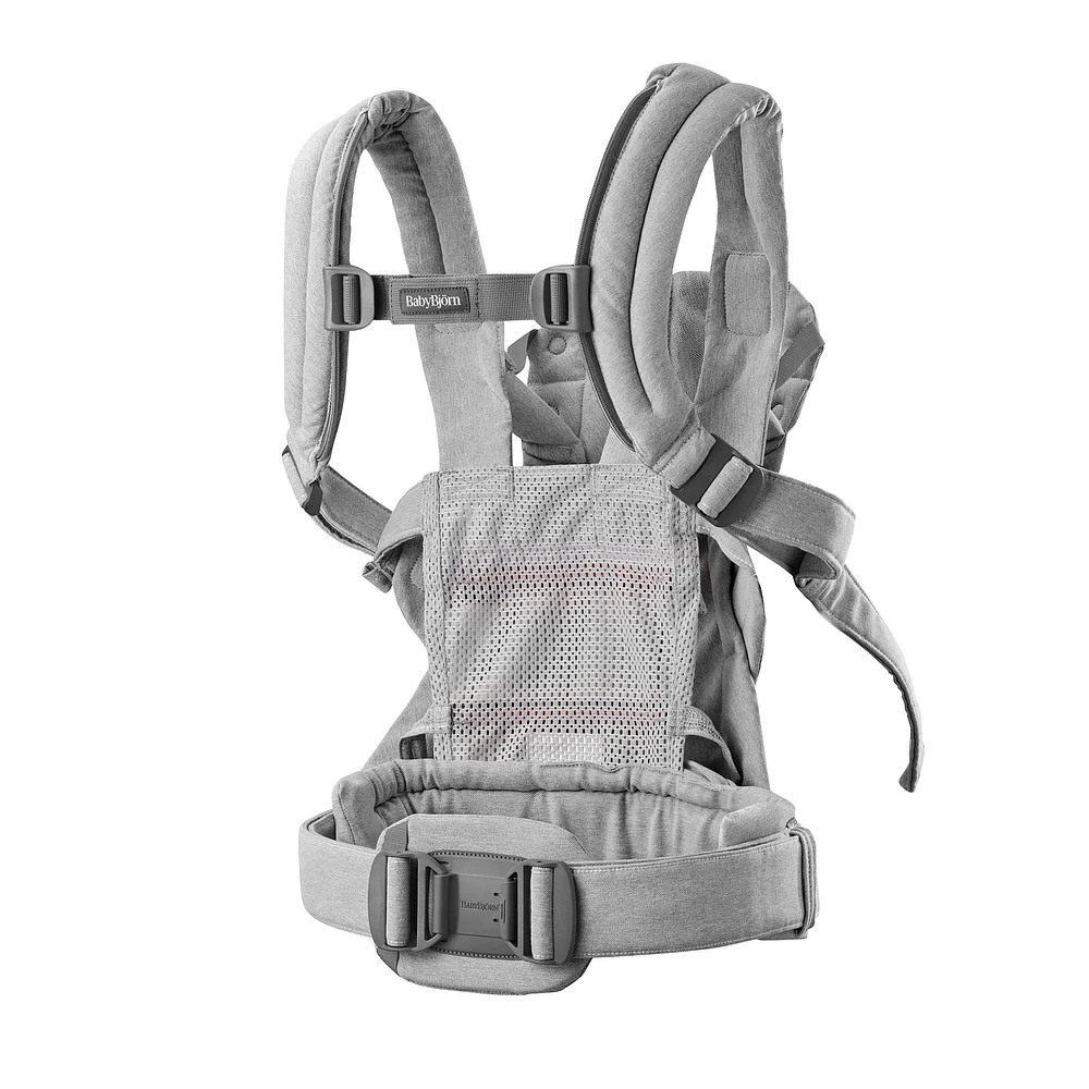Porte-Bébé Harmony Tissé – Gris Pâle Mélange