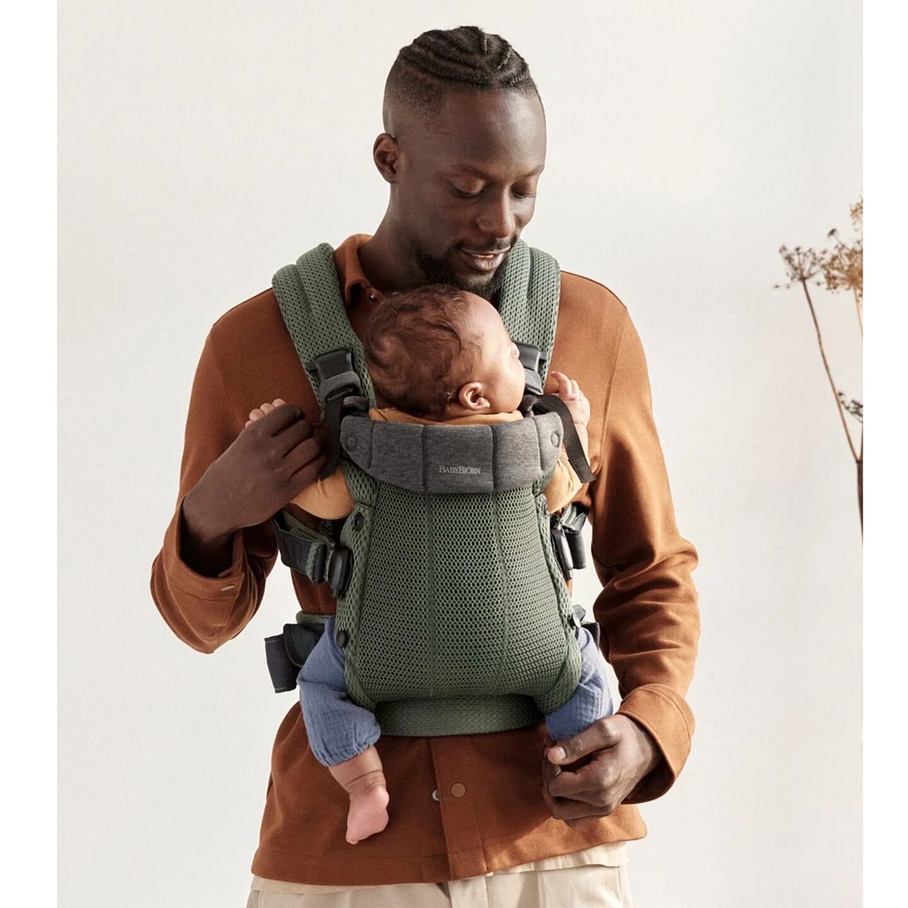 Porte-Bébé Harmony - Vert Foncé 3D mesh