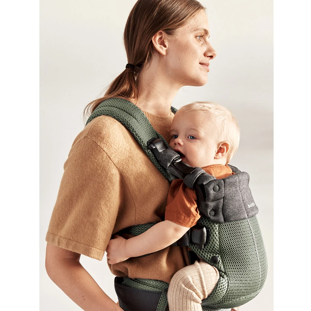 Porte-Bébé Harmony - Vert Foncé 3D mesh