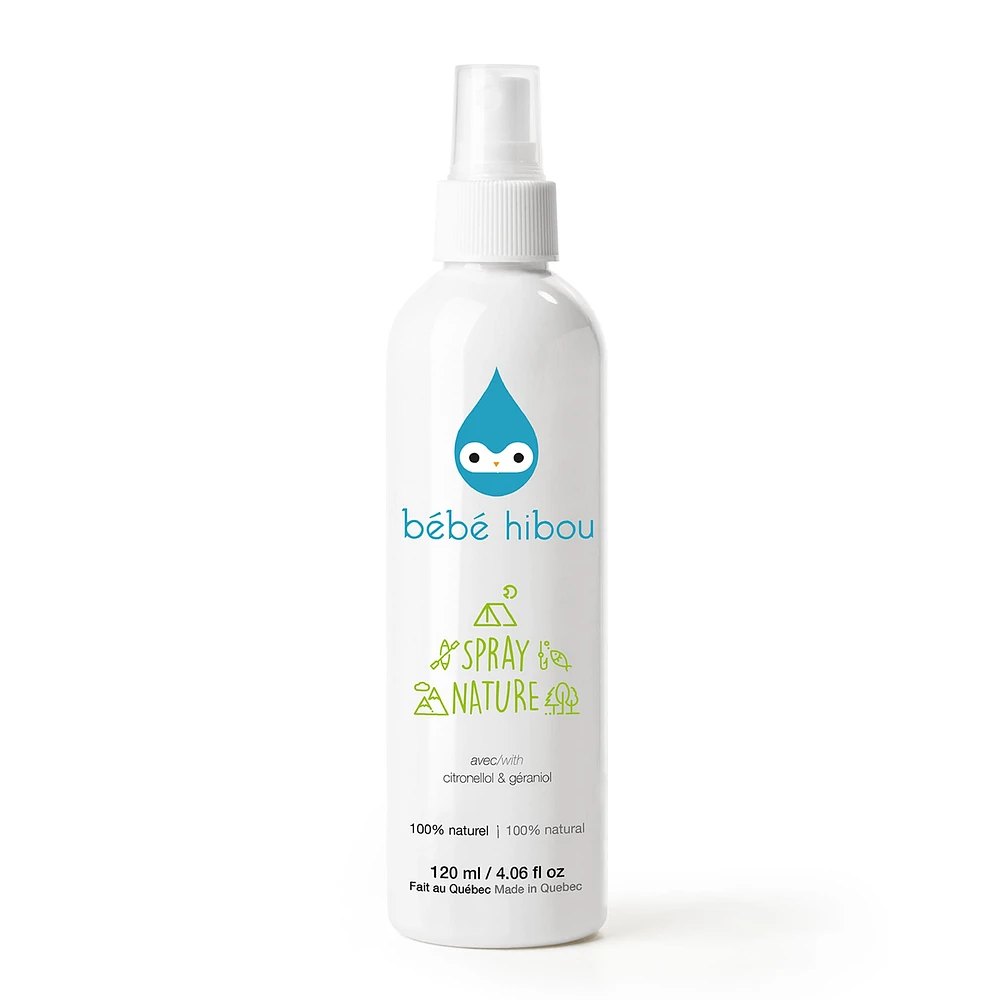 Spray Nature Bébé Hibou - Chasse Moustique