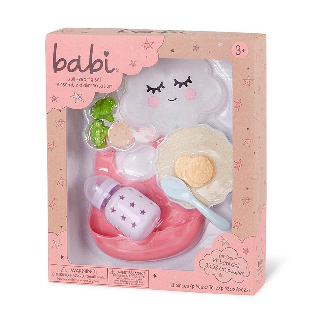 Meal Time Accessories Set for Doll