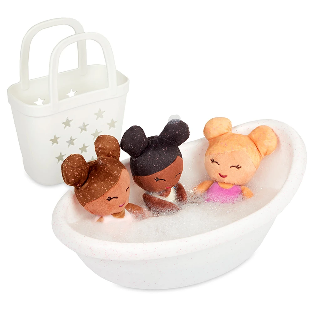 Poupées de Bain Dans un Panier