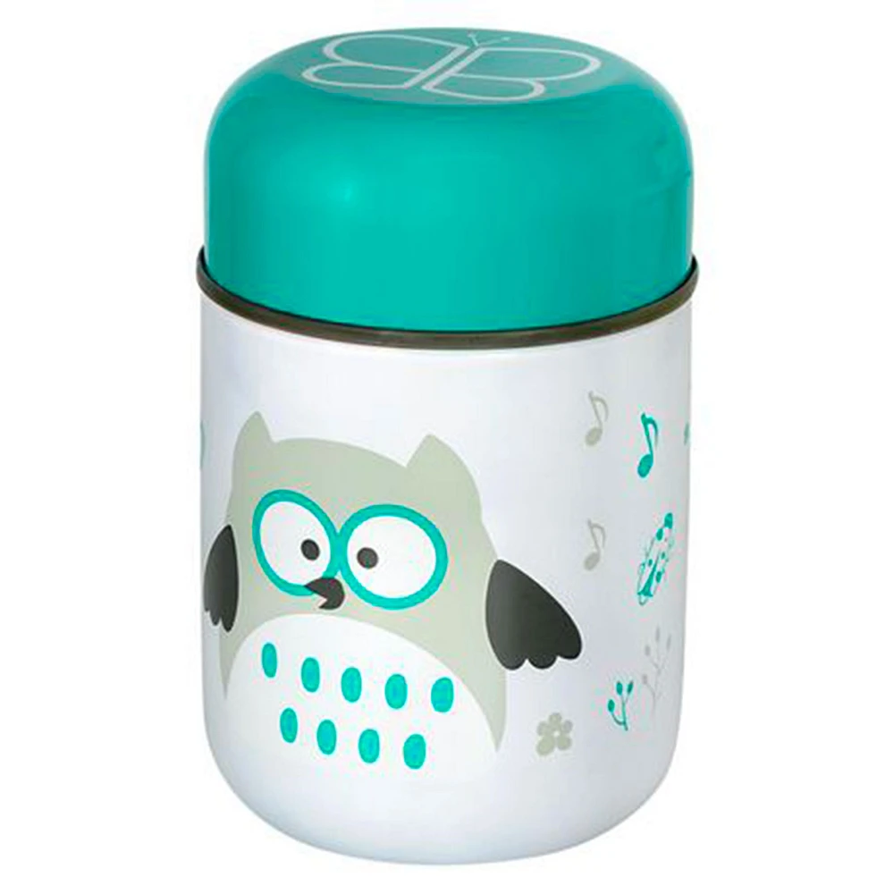 Foöd Thermal Food Container With Spoon and Bowl - Aqua
