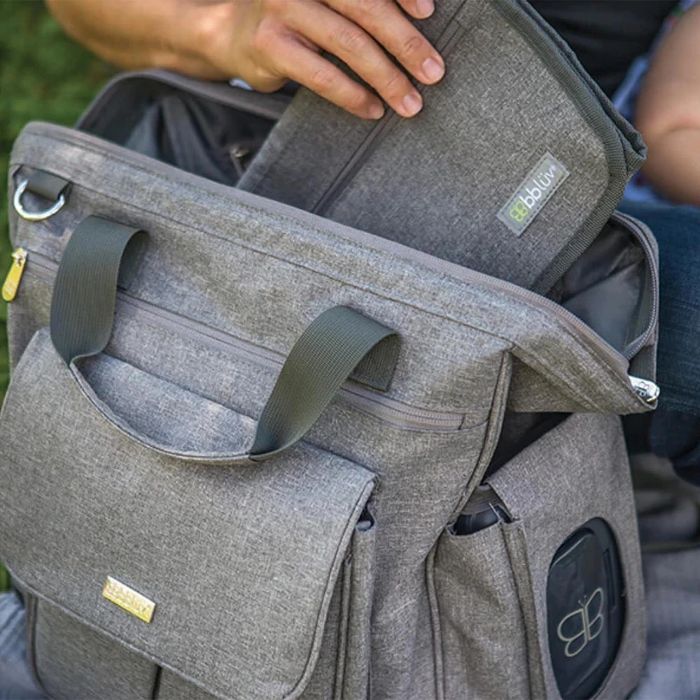 Metrö Complete Backpack Diaper Bag - Grey