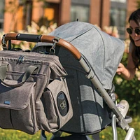 Metrö Complete Backpack Diaper Bag - Grey