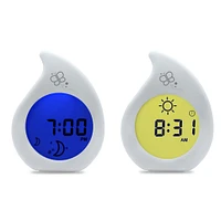 Klöck Rechargeable Night Light & Learning Alarm Clock
