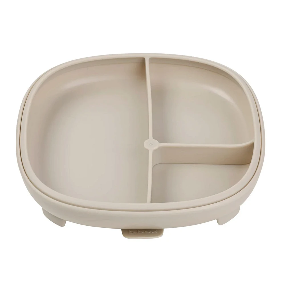 2-in-1 Suction Plate - Latte
