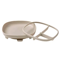 2-in-1 Suction Plate - Latte