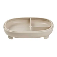 2-in-1 Suction Plate - Latte