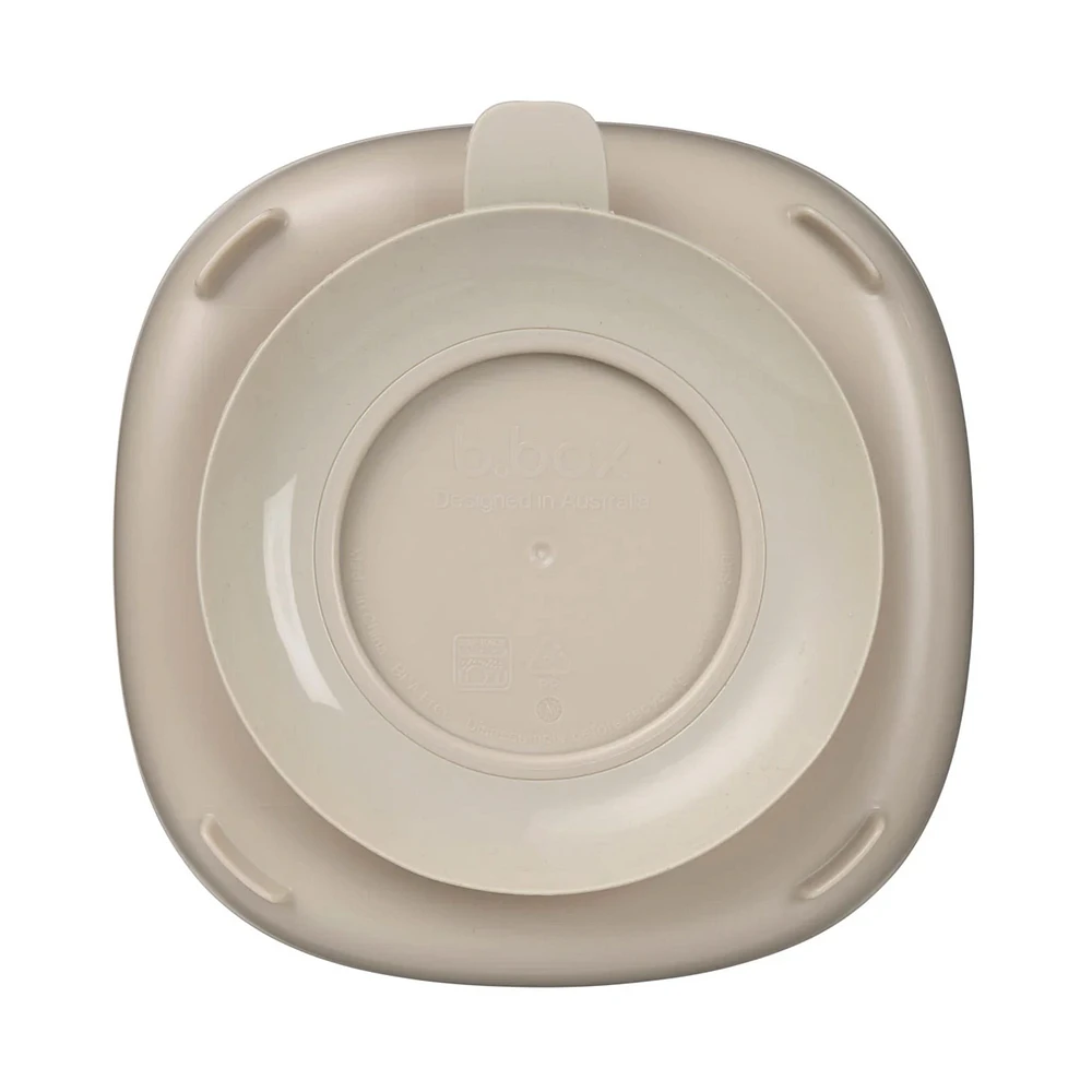 2-in-1 Suction Plate - Latte