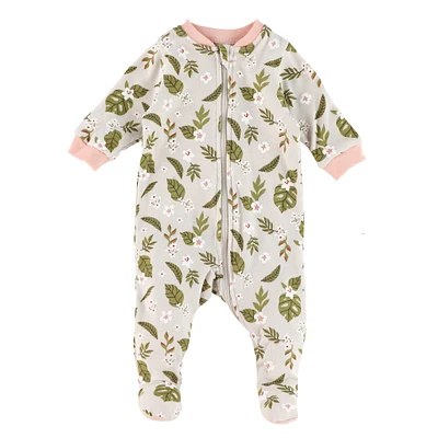 Pyjama Fleurs Guépards 0-30mois