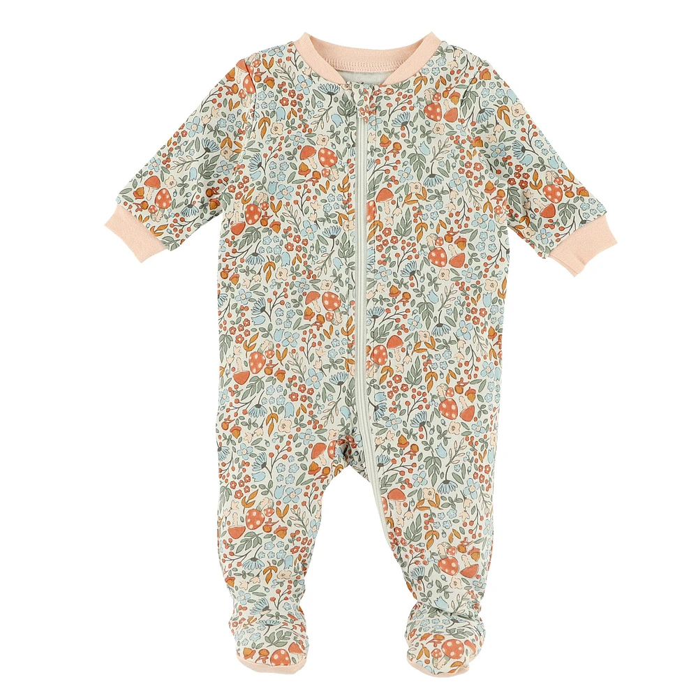Pyjama Fleurs Renards 0-30mois