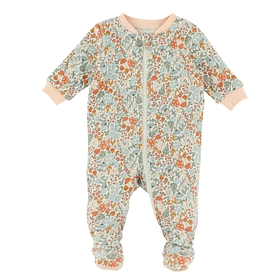 Pyjama Fleurs Renards 0-30mois