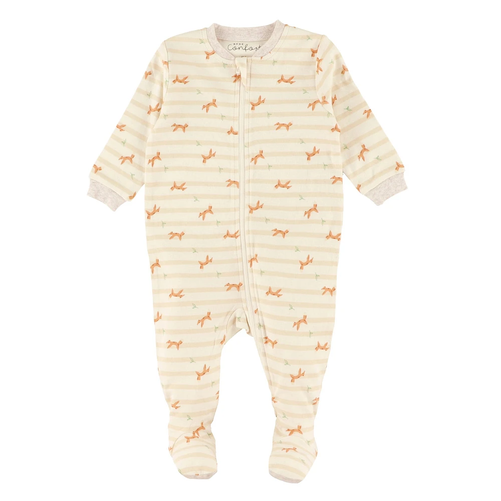 Forest Striped Pajamas 0-30m
