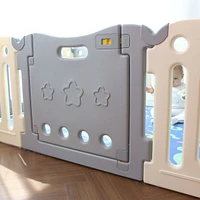 BabyCare FunZone Playpen - White / Grey