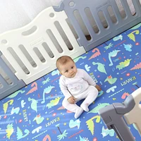 BabyCare FunZone Playpen - White / Grey