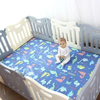 BabyCare FunZone Playpen - White / Grey