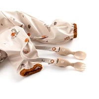 Baby Cutlery Attachable Forest