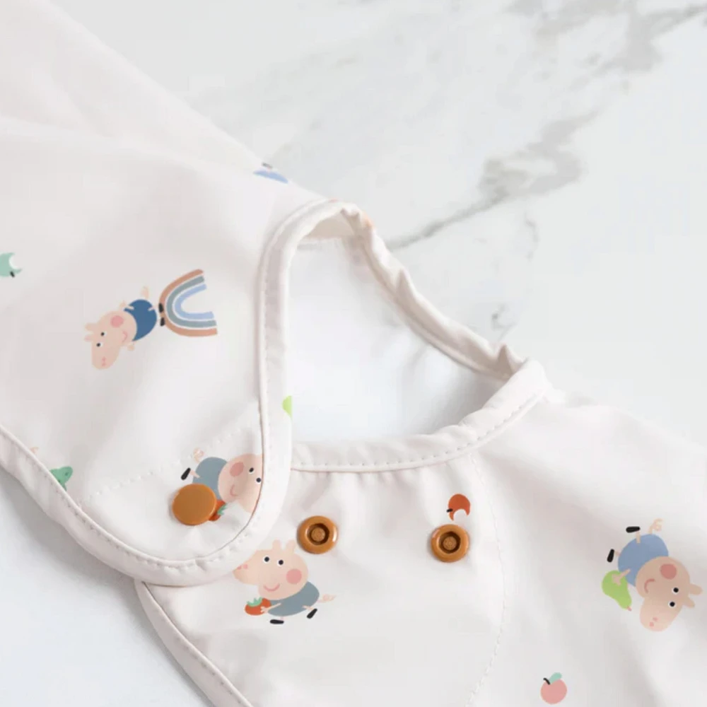 Bavoir Manches Longues Peppa Pig