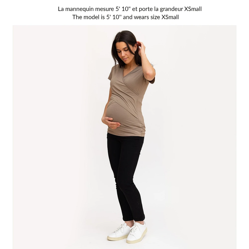 Jeans Maternité Noir