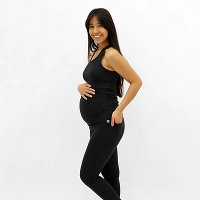 Black Athletic Tank Top