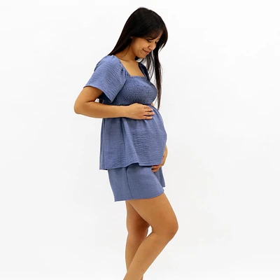 Haut Chambray Maternité