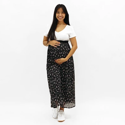Maternity Printed Skirt