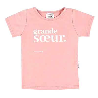 T-shirt Grande Soeur 2-4ans