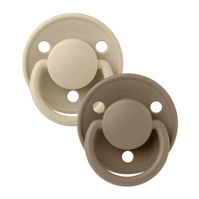 Pacifier Bibs De Lux 0-36mois - Vanille/Oat
