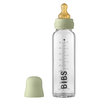 Glass Bottle Complete Set 225ml - Sage