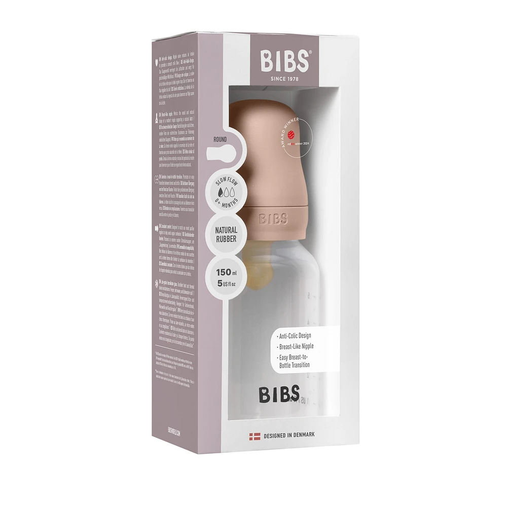 Baby Bottle Round Latex 1 pack 150 ml