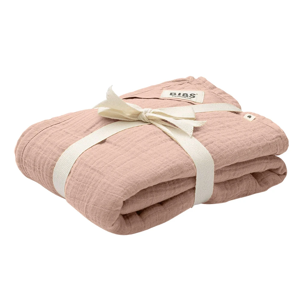 Organic Muslin Swadlle - Blush