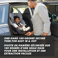 Siège d'Auto City Turn™ Rotating Convertible 4-65lb - Onyx Noir