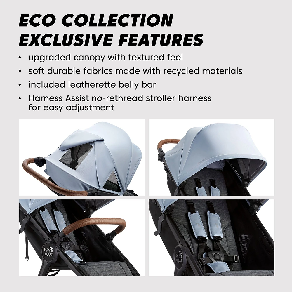 City Mini GT2 Stroller Eco Collection - Fog