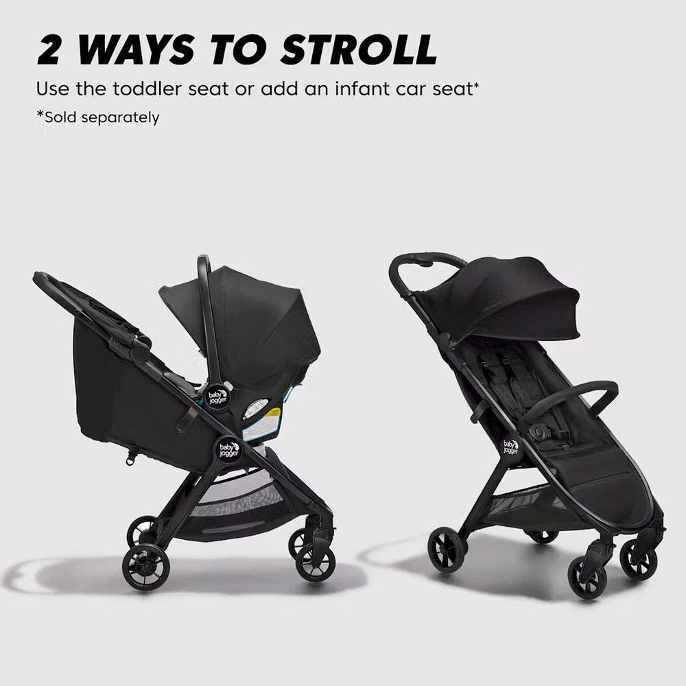 Poussette City tour™ 2 Eco - Noir