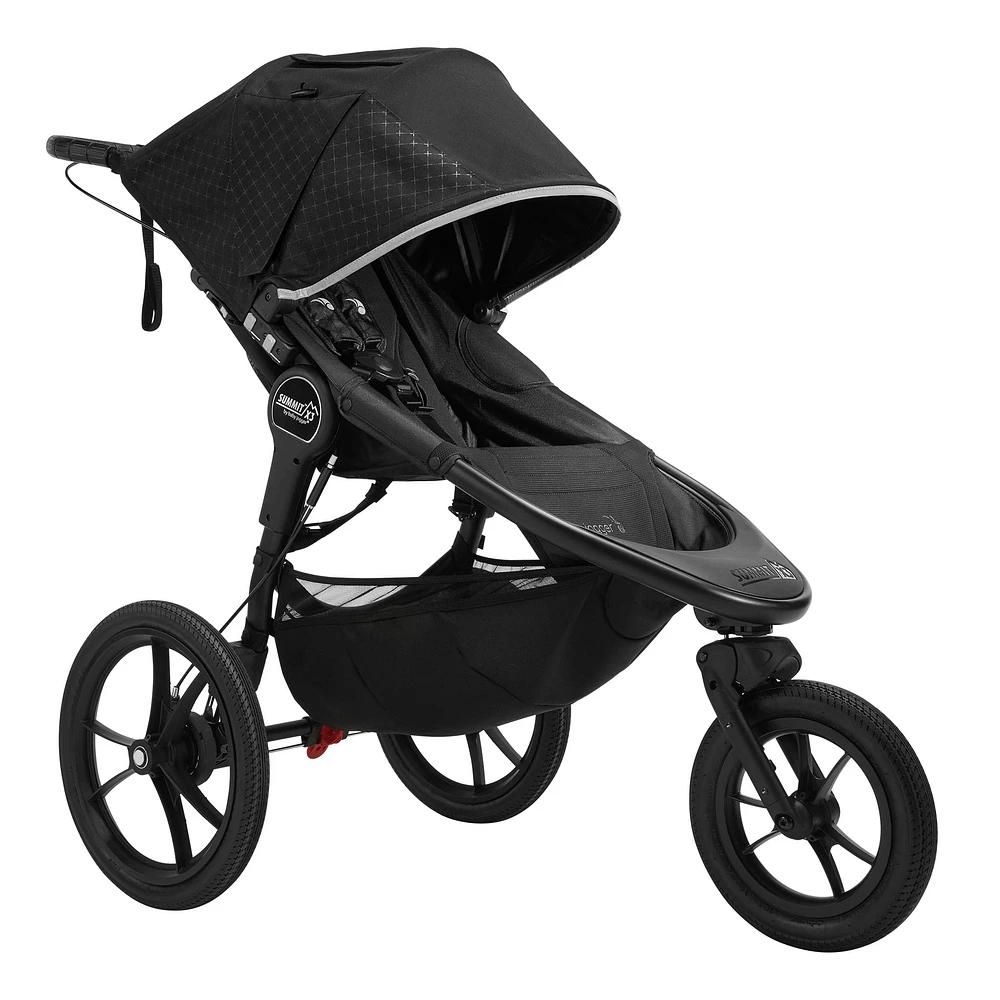 Summit X3 Stroller - Midnight Black 