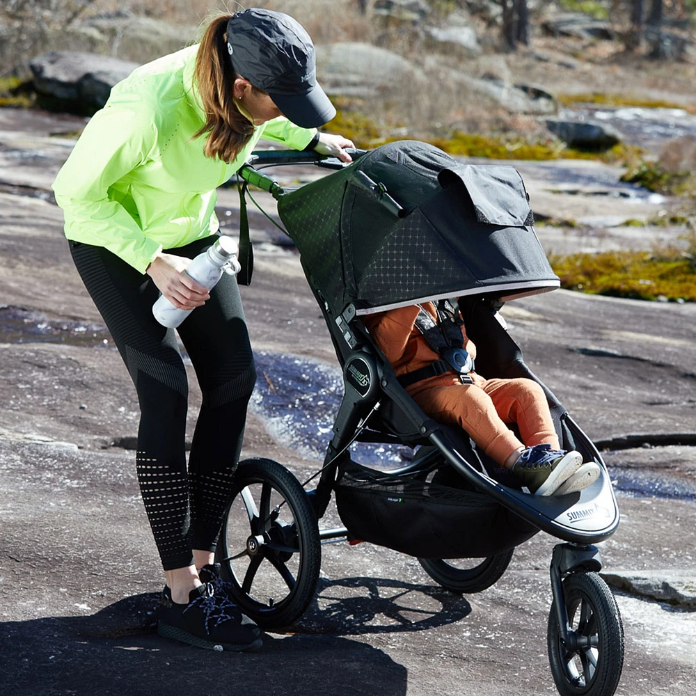 Summit X3 Stroller - Midnight Black 