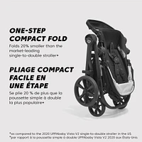 Poussette City Select2 avec Tencel - Noir