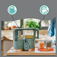 NutriBaby Glass 4-in-1 Food Processor - Green Forest