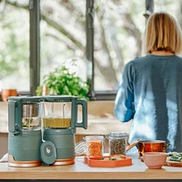 NutriBaby Glass 4-in-1 Food Processor - Green Forest