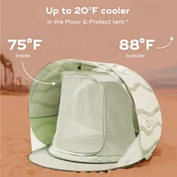Tente de plage Rafraîchissante et Anti-UV Moov & Protect